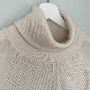 Merino wool turtleneck sweater